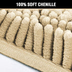 H.VERSAILTEX Ultra Soft Texture Chenille Plush Bath Rugs Floor Mats, Hand - Image 3