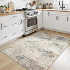Lofus 3x5 Area Rug for Entryway, Washablee Soft Rugs for Bedroom, Living Room - Image 3