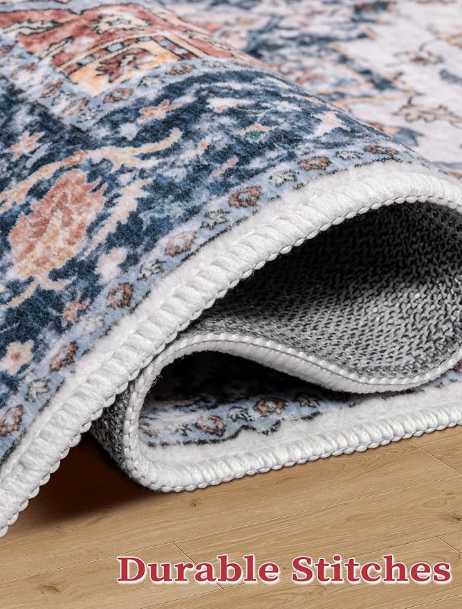 SERISSA Runner Rug for Hallways, 3x10 Washable Non Slip Kitchen Runner Rug - Image 7