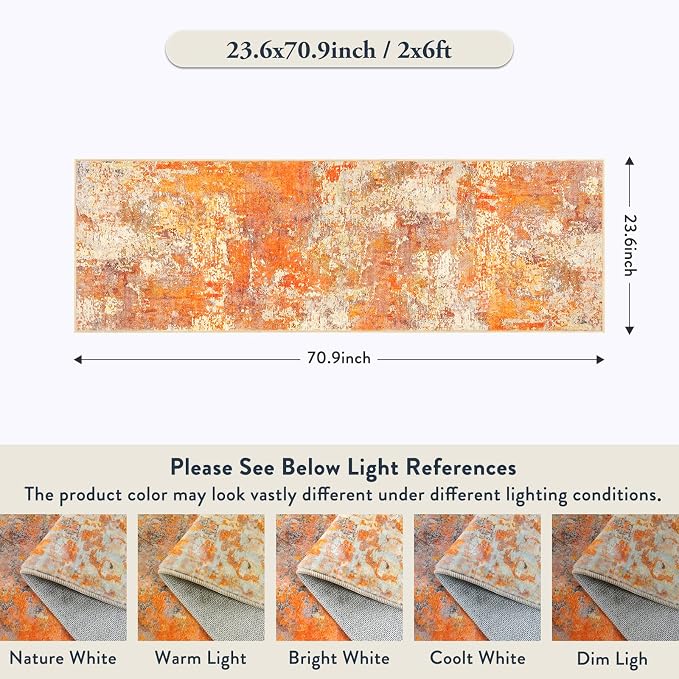 Lahome Modern Abstract Runner Rug - Image 2
