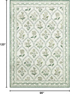 LIANLAM Checkered Rug 8x10 Area Rugs - Image 2