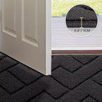 hicorfe Indoor Doormat, Front Back Door Mat Rubber Backing Non Slip Door Mats - Image 3
