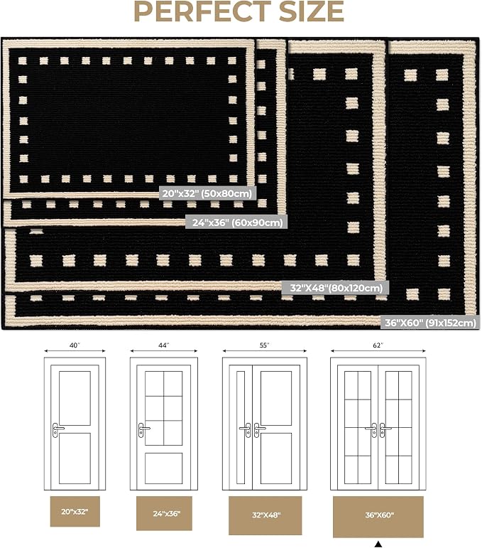 GRANNY SAYS Indoor Doormat, Non-Slip Front Door Mats, Outdoor Welcome Mat - Image 2