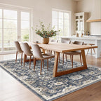 AMADA HOMEFURNISHING 5x7 Area Rugs, Washable Living Room Rug Low-Profile - Image 3