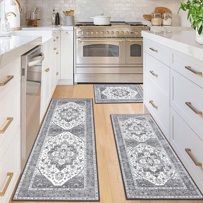 HEBE Boho Kitchen Rug Sets 3 Piece - Image 3