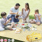 ZAZE Extra Large Picnic Blankets, Camping on Grass by ZAZEOfficial