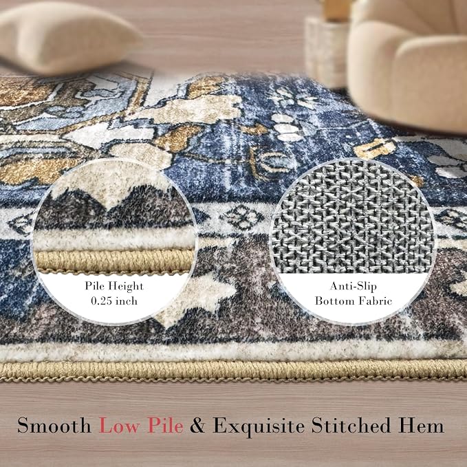 RUGSURE Washable Area Rugs - Image 5