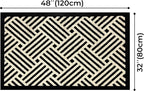 GRANNY SAYS Door Mat Indoor Entrance, Large Welcome Mat Outdoor, Non Slip Front - Image 2