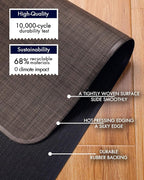 BARoyal Office Chair Mat for Hardwood Floor Under Desk Computer Rolling Chair - Image 4
