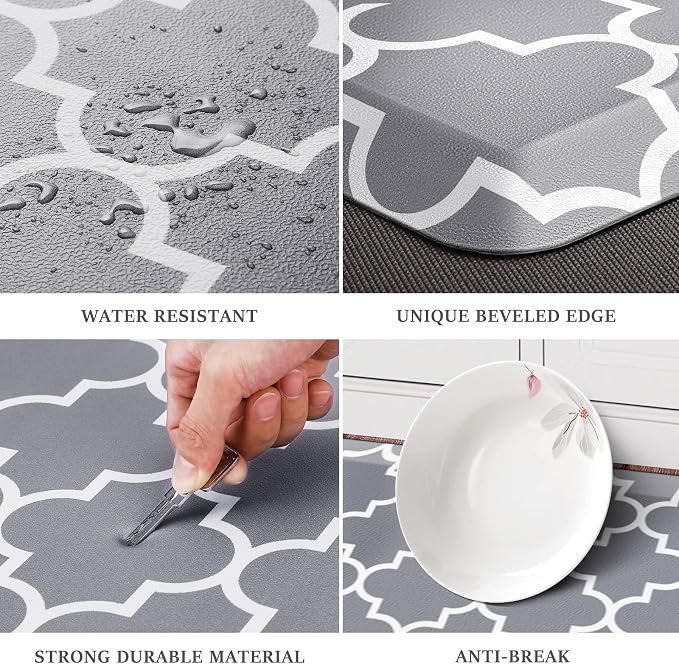 WISELIFE Kitchen Runner Rugs Anti-Fatigue mats - Image 4