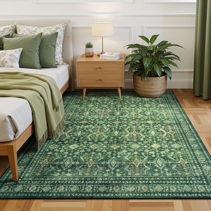 Lessymo 6x9 Washable Area Rug - Image 2