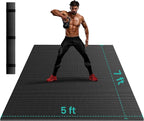 Stepwaver Extra Large Exercise Mat, Ultra Durable, High-Density Gym Mat by Stepwaver