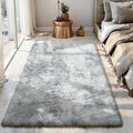 Fluffy Rug Shag Area Rug, Mottling Grey 3x5 Area Rugs by Yongyangjuxi