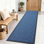 OLANLY Front Door Mat Outside Entrance 71x23, Heavy Duty Sturdy Natural Rubber by OLANLY
