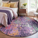 RELEANY Washable Area Rugs 8ft Non-Slip Modern Abstract Soft by RELEANY