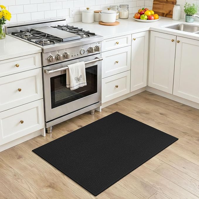 KOZYFLY Indoor Door Mat 2x3 ft Small Area Rugs Washable Front Door Mat Non Slip - Image 2