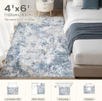 DMOYEST 4x6 Area Rug - Image 7