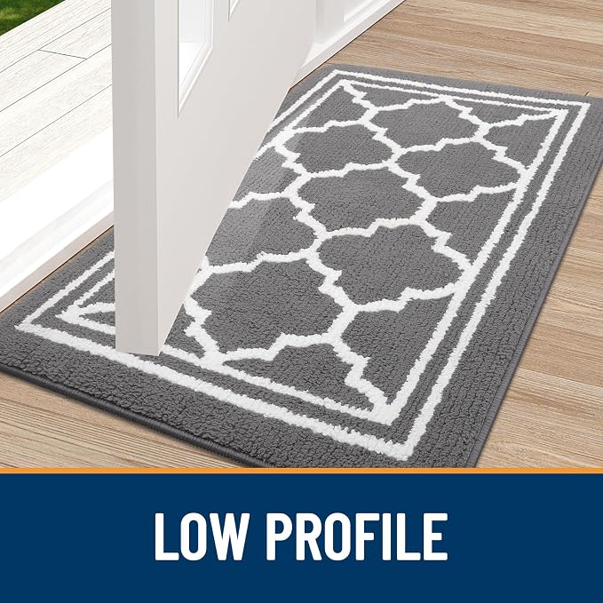 Buganda Runner Indoor Door Mat, Dirt-Resistant and Absorbent Doormat, Low - Image 3