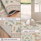 Flower Area Rug for Girls Bedroom - Image 5