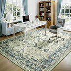 Lessymo Washable Area Rug for Living Room, 8x10 Large Rugs - Image 8