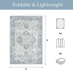 GENIMO Outdoor & Indoor Area Rug 6'x9', Waterproof, Non-Shedding, Easy Cleaning - Image 2