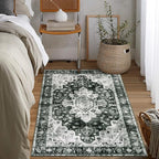 Moynesa Ultra-Thin Washable Vintage Area Rug by Moynesa