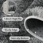 Shag Rugs for Bedroom Living Room, Tie-Dyed Ultra Soft Fluffy Furry Area Rugs - Image 5