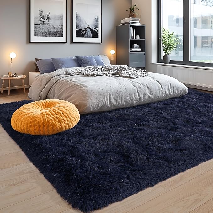 Area Rugs 9x12 for Living Room, Ultra Soft Fluffy Rugs for Bedroom, Non-Slip - Image 7