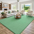 Keeko 5x7 Sage Green Area Rugs for Bedroom, Soft Modern Living Room Rug Indoor - Image 2