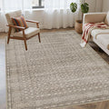 Rugxara Washable Area Rug for Living Room, Vintage Boho Rugs for Office by Rugxara