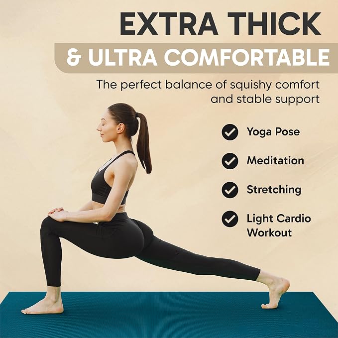 Gorilla Mats Large Yoga Mat – 6'x4', Anti Fatigue, Stretching - Image 5