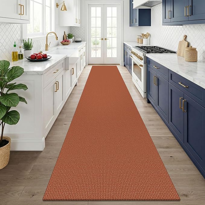 KOZYFLY Orange 3x14 Runners Rugs - Image 2