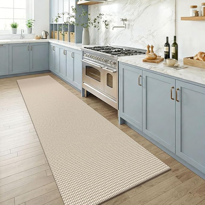 KOZYFLY Cotton Runners for Hallway 2.5'x8', Washable Runner Rug, Woven Non Slip - Image 2