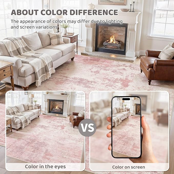 UERMEI 9x12 Area Rug Living Room Rugs - Image 6