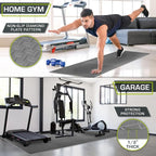 ProsourceFit Exercise Puzzle Mat 1/2-inch, EVA Interlocking Foam Floor Tiles - Image 3