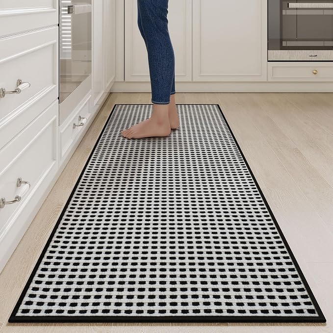 YDKGL Long Kitchen Runner Rugs Kitchen Mat Non Slip Washable, Super Absorbent by YDKGL