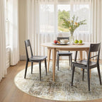 RELEANY Washable Area Rugs 8ft Non-Slip Modern Abstract Soft - Image 2