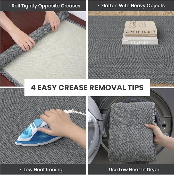 IOHOUZE Washable Runner Rug 2x6 Non Slip Runners - Image 4