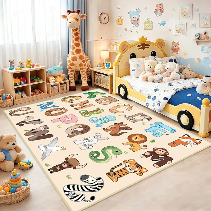 Kids Rugs for Playroom by FTBNIQWRHN