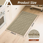COSY HOMEER Kitchen Rugs 24"x35" Non-Slip Washable Kitchen Mats - Image 2