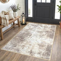 IOHOUZE Abstract Area Rug 4x5 Ft Washable Rugs by iOhouze