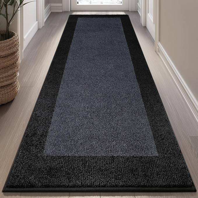 Machine Washable Kitchen Rug 32" x 72", Non Slip Indoor Door Rug, Absorbent by Unknown