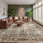 Rugxara 8x10 Area Rugs for Living Room Bedroom, Large Washable Rug, Non Slip & - Image 4