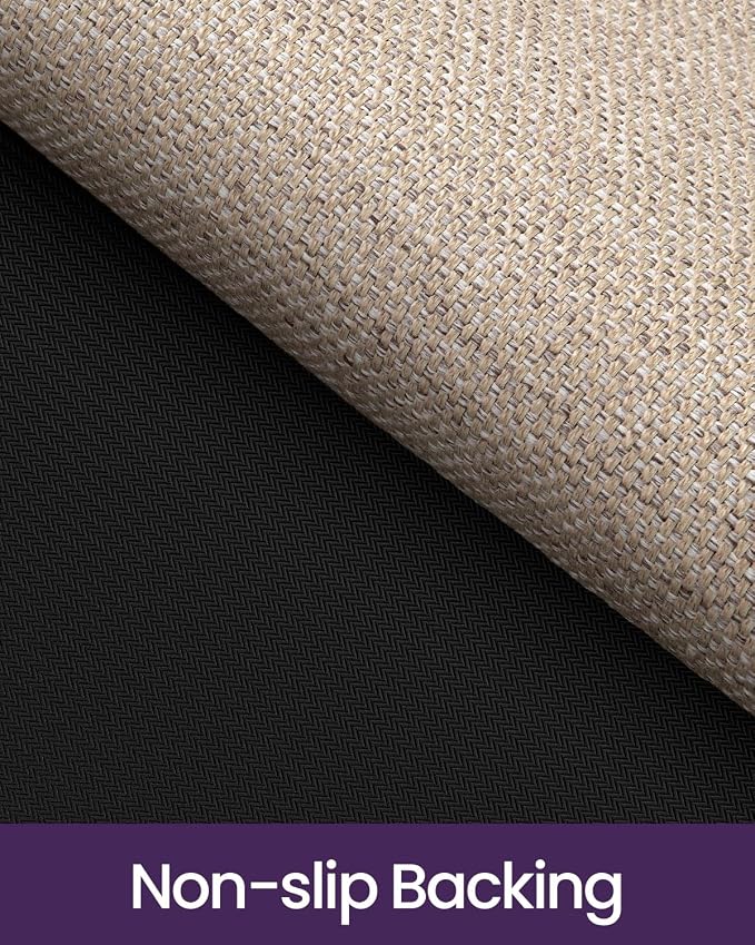 DEXI Hallway Runner Rug 2'4"x8', Non Slip Rubber Backed Runners Carpet - Image 6