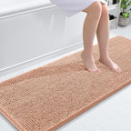 OLANLY Bathroom Runner Rugs 59x24, Extra Soft Absorbent Chenille Bath Rugs by OLANLY