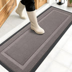OLANLY Front Door Mat Indoor Outdoor Entrance, Waterproof All-Season, by OLANLY