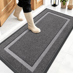 OLANLY Front Door Mat Indoor Outdoor Entrance, Waterproof All-Season, by OLANLY