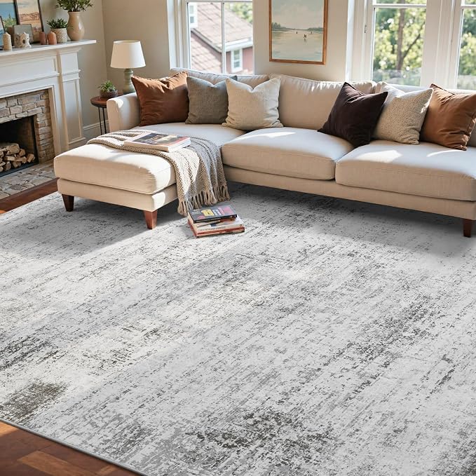 6x9 Ft Large Area Rugs for Living Room, Soft Non-Slip Washable Rugs Modern - Image 3