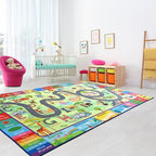 Terrug Kids Rug for Playroom, Educational Classroom Rug for Kids Room, Washable - Image 4