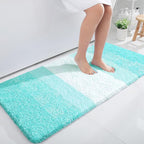 OLANLY Bathroom Runner Rugs Mat 47x24, Extra Soft Absorbent Microfiber Bath Rugs by OLANLY
